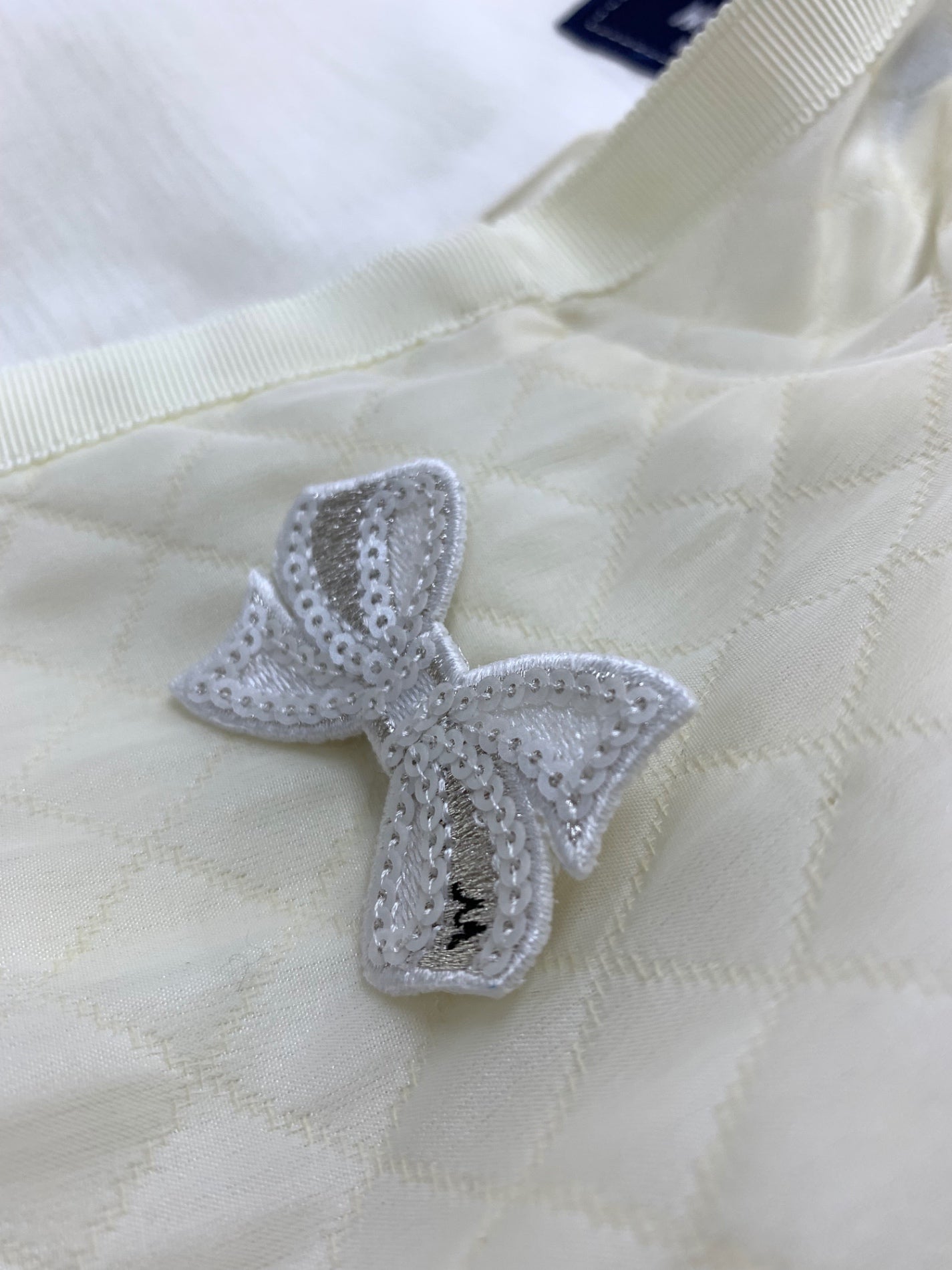 エムズグレイシー 414121 フードジャケット 40 アイボリー キルティング フリル ITWIR0W7PCV6