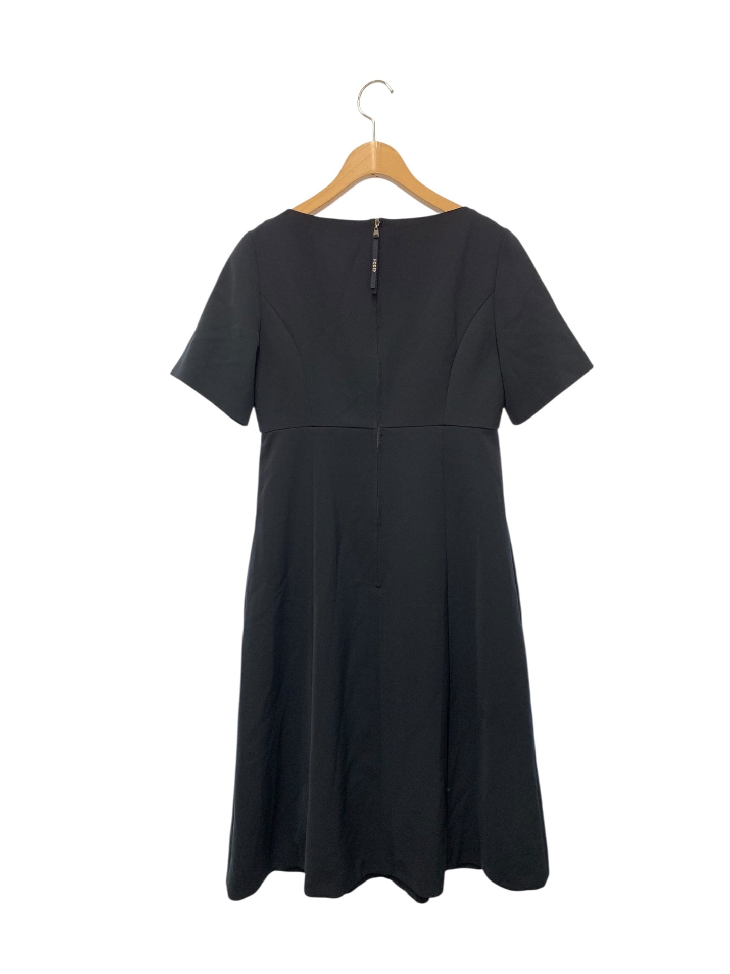 フォクシーニューヨーク Alexandria アレクサンドリア 41694 ワンピース 38 ネイビー ITSDGUBOEPW8