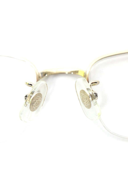 ジョンレノン real love リアルラブ RL016 メガネ ゴールド メタルフレーム ハーフリム スクエア ITF46GFWAX7C 【SALE】