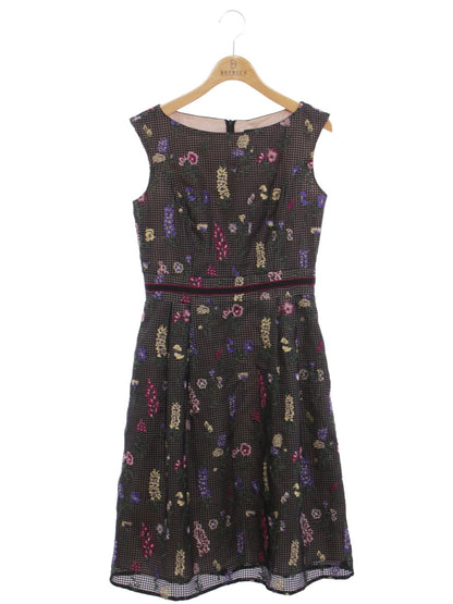 トッカ BOTANIC ARCHIVE OPTOHW0300 ワンピース 0 ブラック フラワーモチーフ ITAE1SESJ7OA 【SALE】