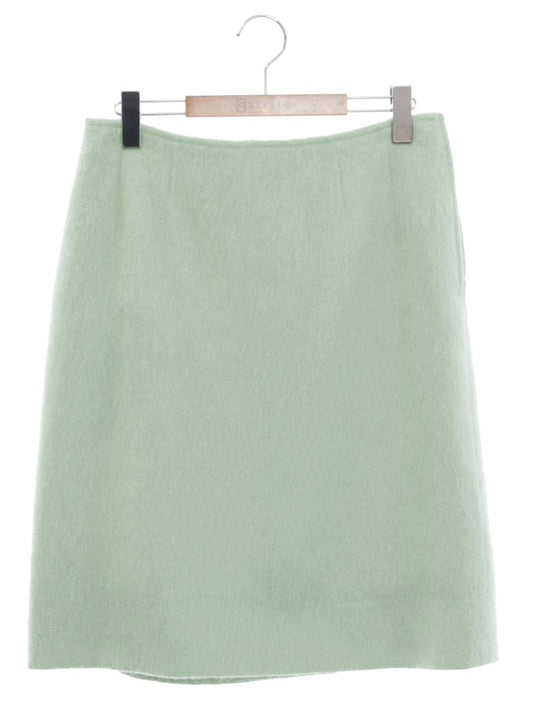ルネ 6044020 スカート 36 ライトグリーン モヘア混 ITVY70TZVT6S