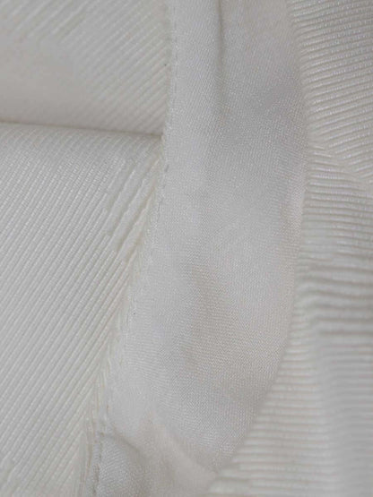 ルネ 6326850 ワンピース 36 ホワイト TISSUE バックジップ ラウンドネック IT4DNOTQKL7I 【SALE】