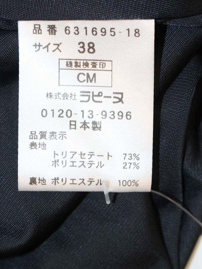 ミスジェイ 631695-18 ワンピース 38 ブラック ベロア ITBFNHE8Y64J