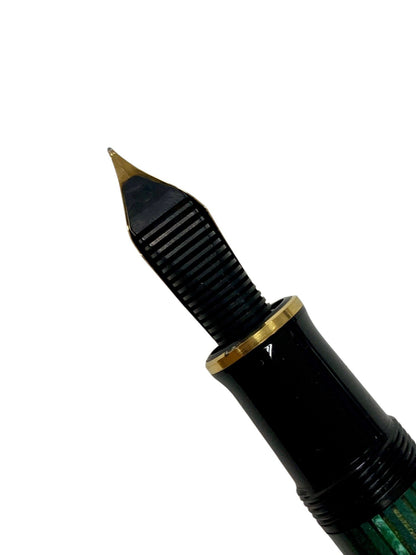 ペリカン 万年筆 スーベレーン M800 グリーン F 18C ITR3KTB57DVS