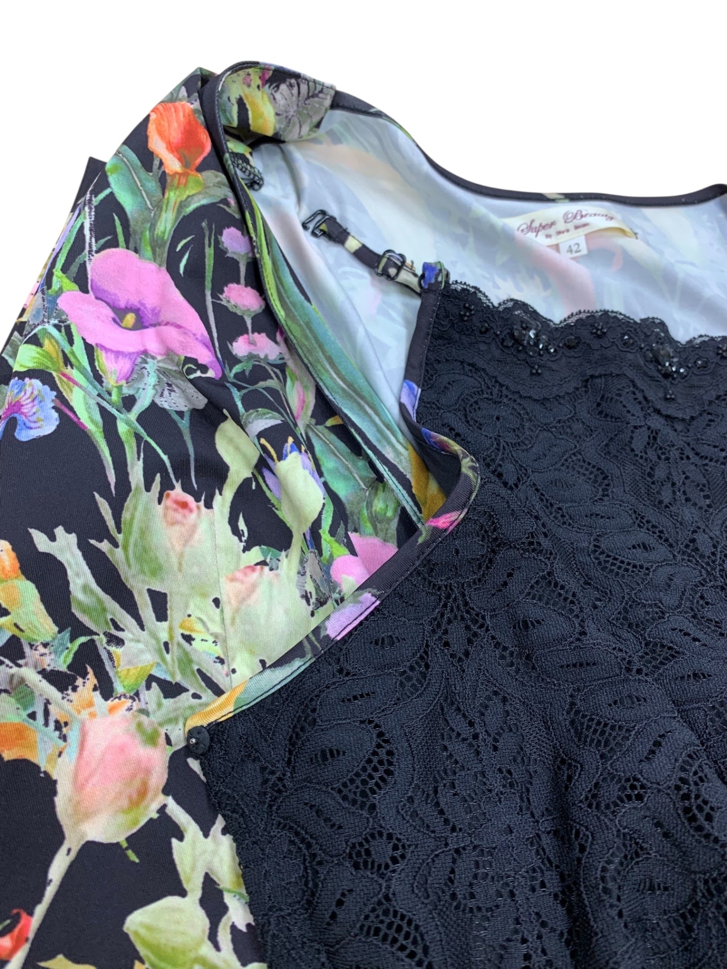 スーパービューティー トップス 42 マルチカラー 花 IT0T4EAWMVJ2 【SALE】
