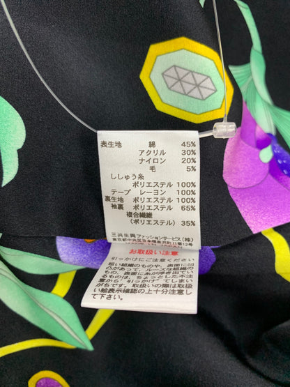 レオナールファッション 0331053 ジャケット 38 パープル ツイード スパンコール 24SS IT24D6BM0R5S 【SALE】