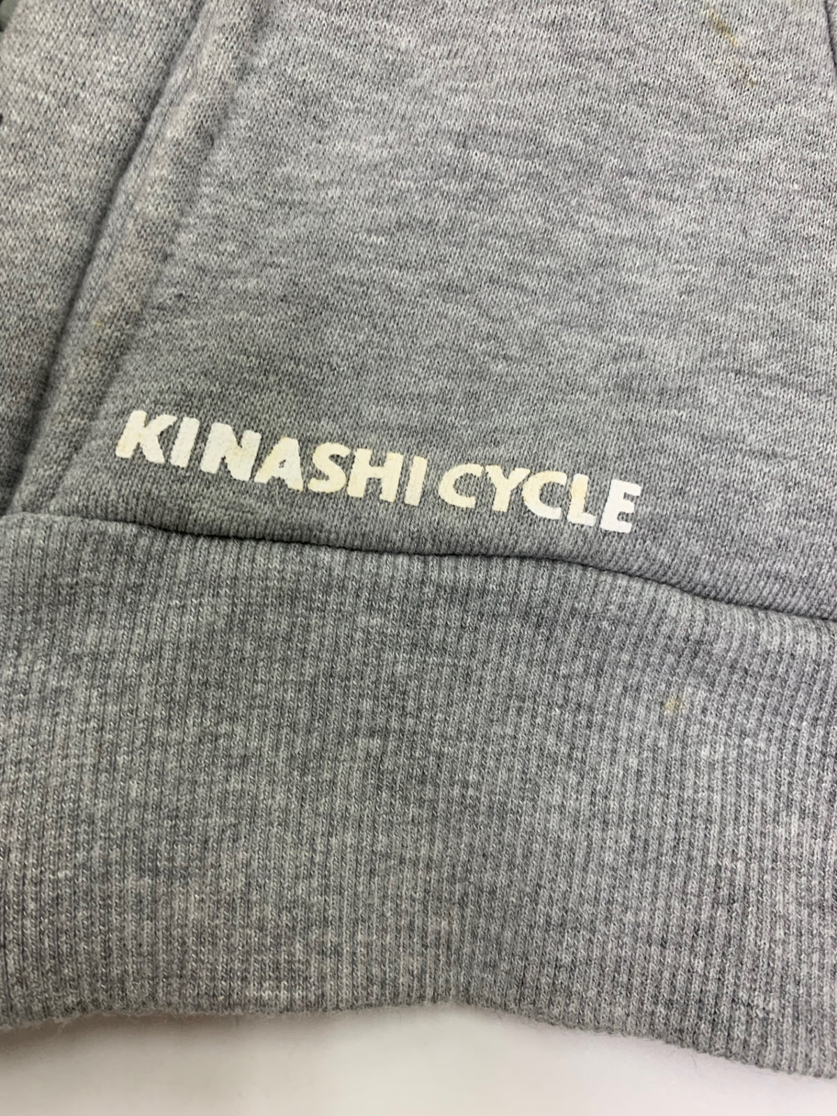 木梨サイクル パーカー L グレー HYPERTROPHY ファストジップ スウェット ITNER5PP35OV