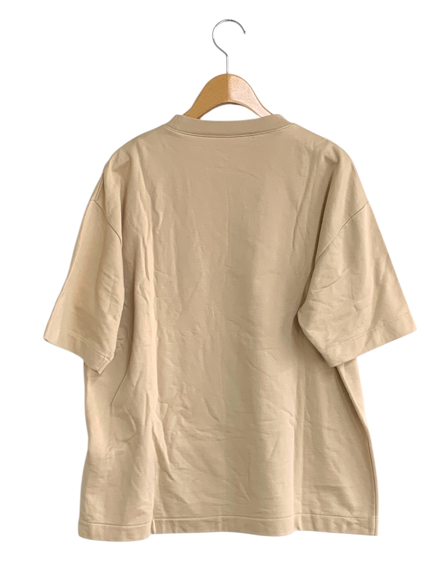 オーラリー SUPER HIGH GAUGE SWEAT TEE A7SP02NU Tシャツ 3 ベージュ IT75JT38OFUG