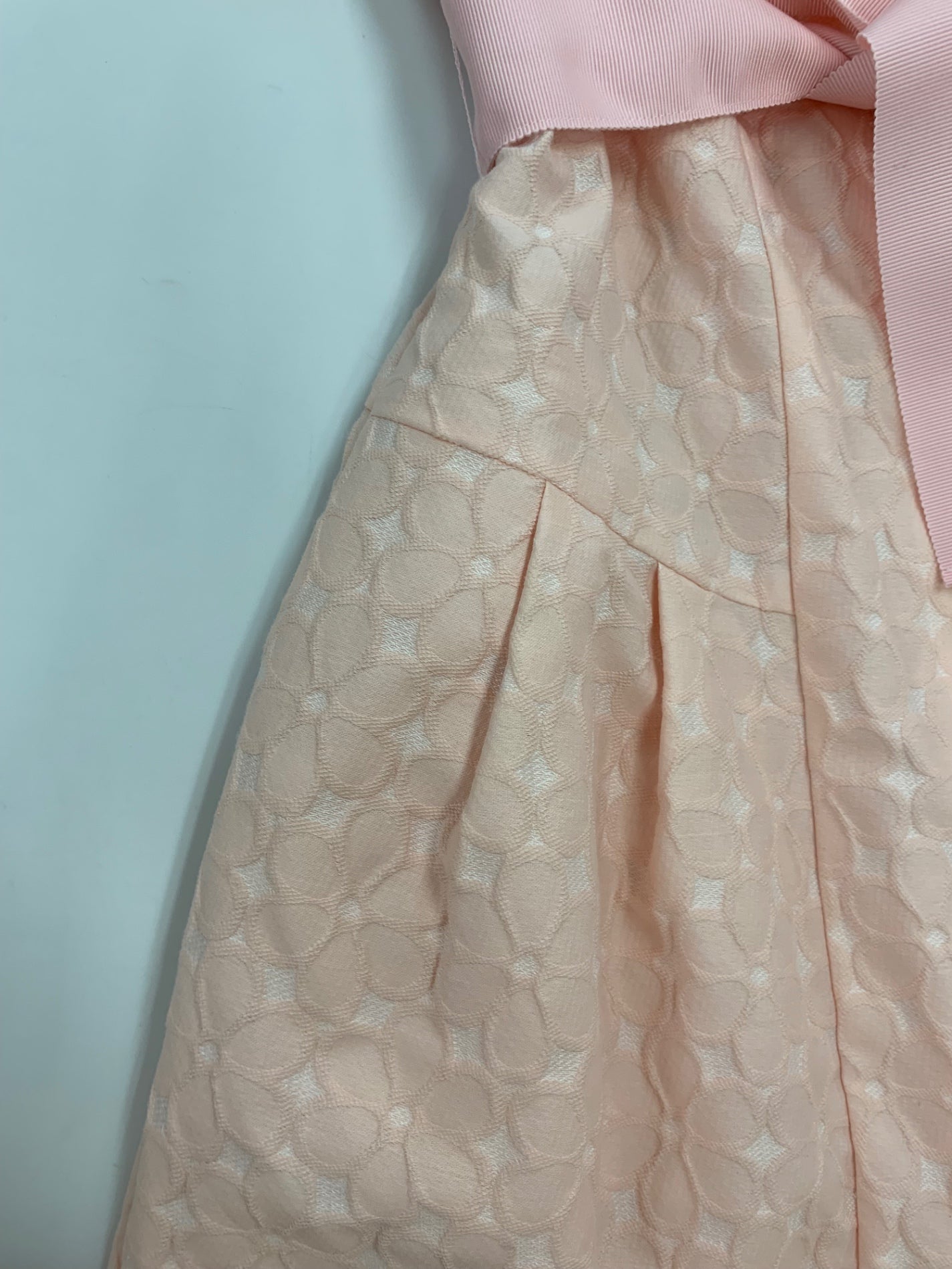 エムズグレイシー 429107 コート 38 ピンク フラワーモチーフ ジャガード IT2NDCZVRZVH