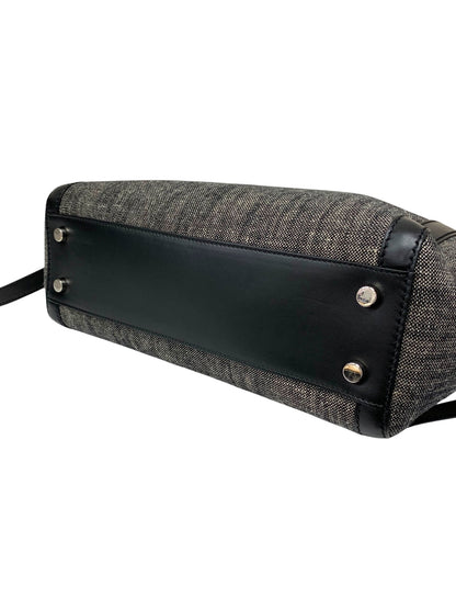 フォクシー トートバッグ ブラック サイドリボン キャンバス IT7O7B2D0WR8