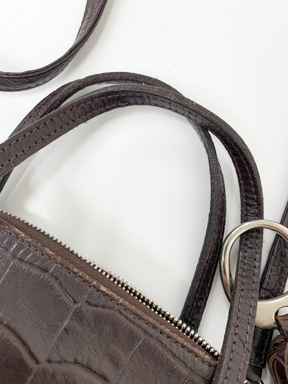 フォクシーブティック マカロンバッグ ショルダーバッグ ブラウン タッセル付き ITA4LRUTOB8S