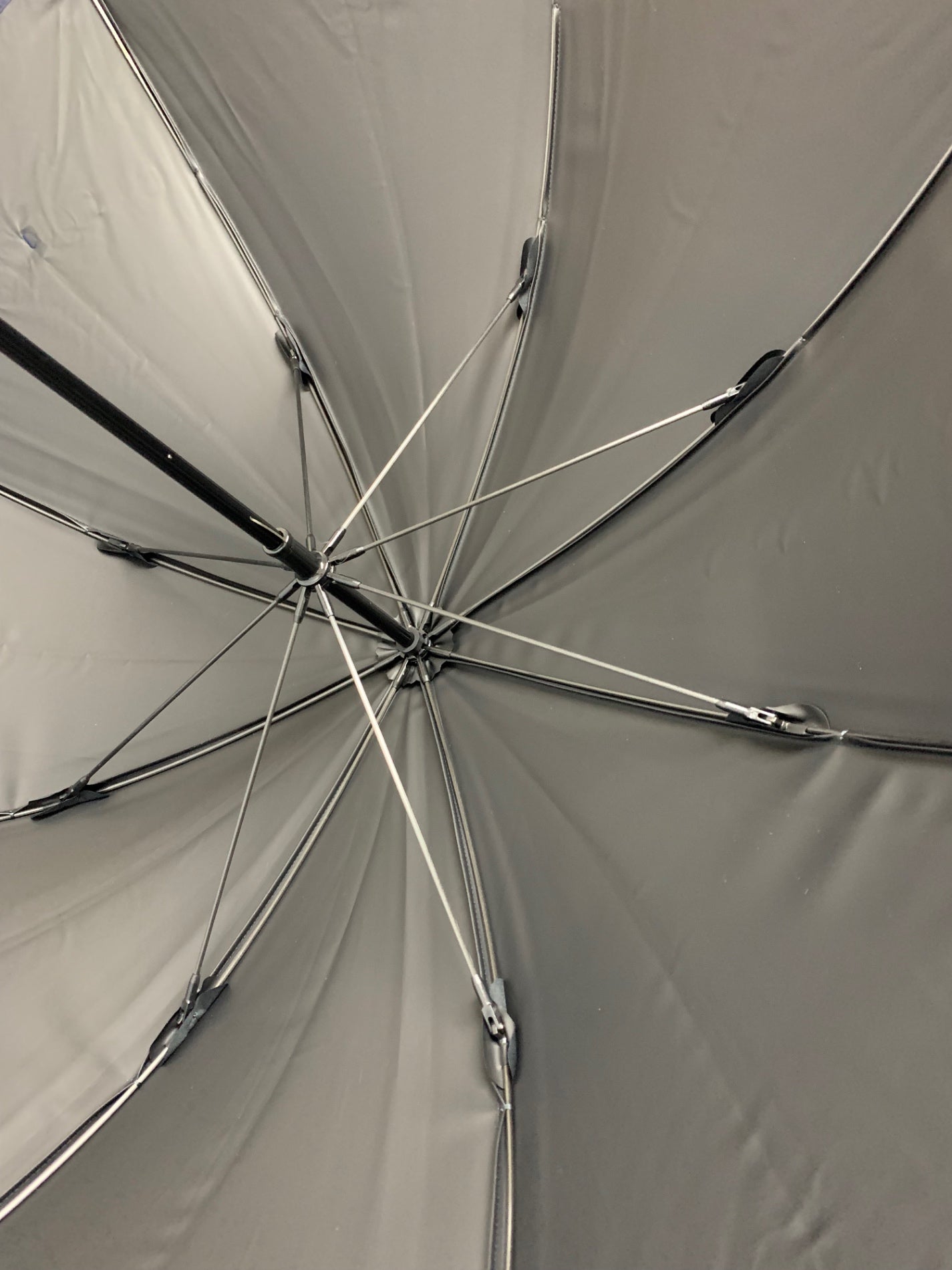 サンバリア100 長傘 Mサイズ フリル ネイビー 晴雨兼用傘 完全遮光 ITKIRS8JHDL6