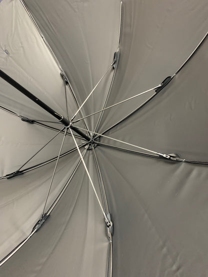 サンバリア100 長傘 Mサイズ フリル ネイビー 晴雨兼用傘 完全遮光 ITKIRS8JHDL6