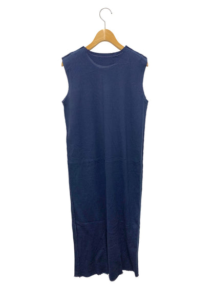 エイポックエイブルイッセイミヤケ AT13KH421 ワンピース 1 ネイビー ニット Aライン ITYIXKGZTM4O