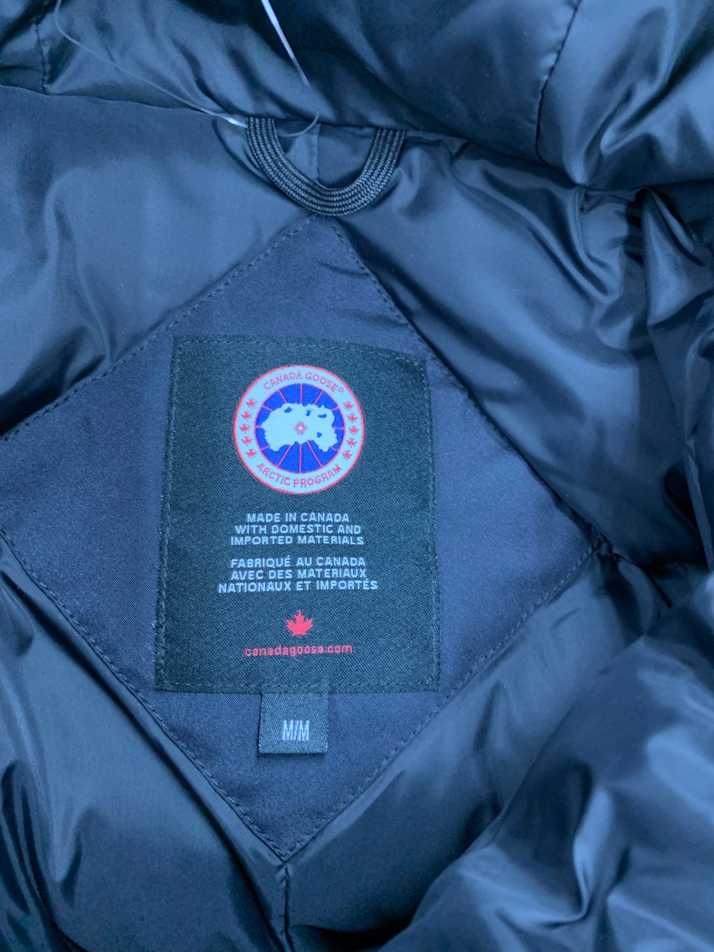 カナダグース JASPER PARKA ジャスパー 3438JM ダウンジャケット M ネイビー IT20LAA6YEJ8