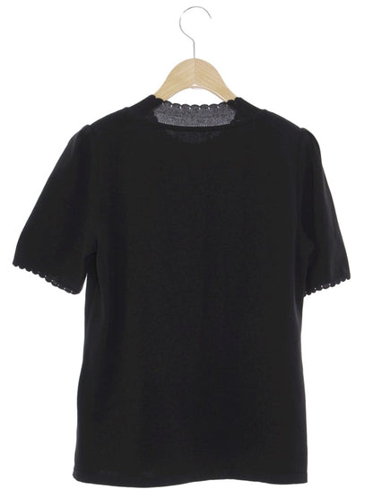 フォクシーブティック Knit Tops 39295 ニット 42 ブラック IT7M36920D8W