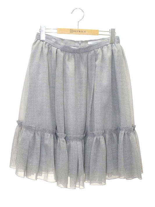 フォクシーブティック Skirt Ruffles 40311  スカート 40 グレー ITGL41P0M5GC