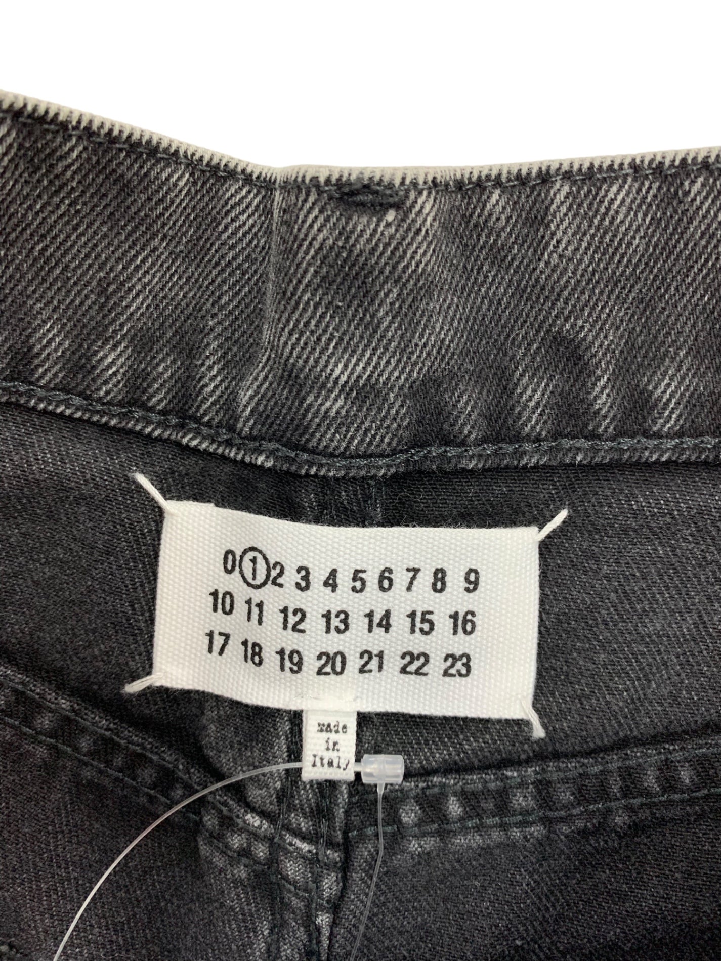 メゾンマルジェラ S51LA0051 S30743 デニムパンツ 40 グレー ダメージ加工 ITU51UI5I2VC