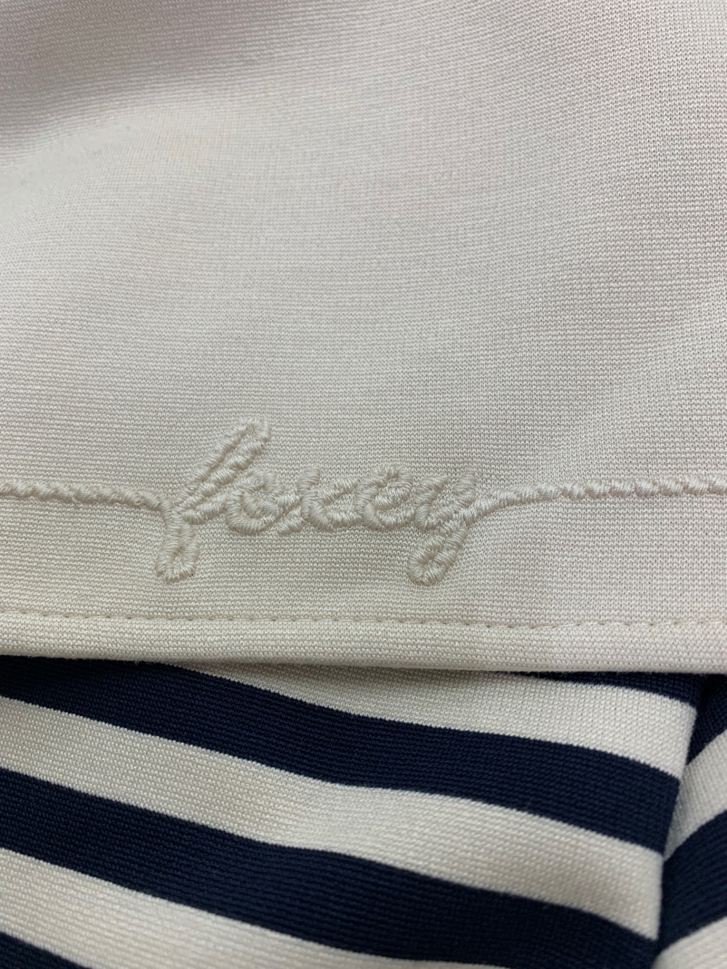 フォクシーブティック Top Venezia 44233 トップス 38 ネイビー ボーダー ITLLYB894CT0
