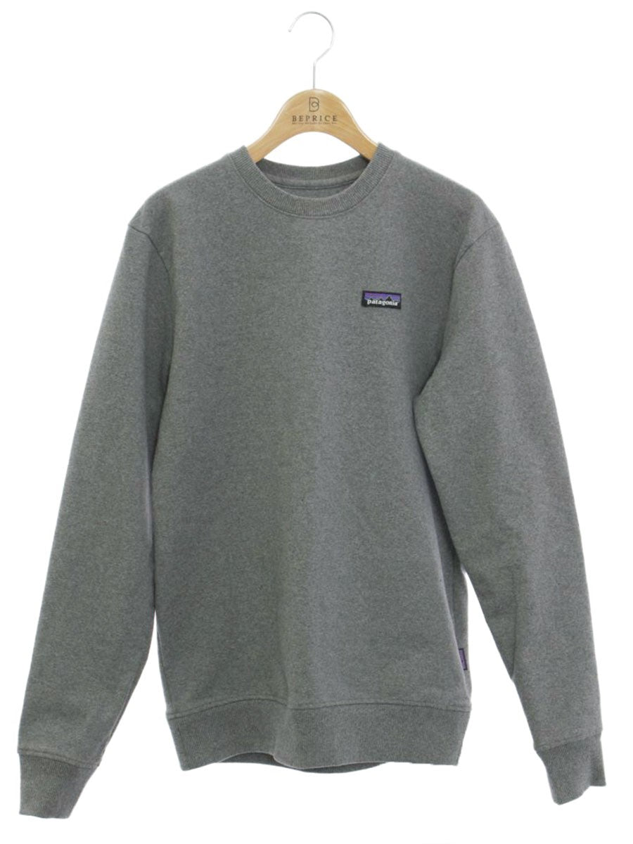 パタゴニア STY39543SP20 スウェット S グレー クルーネック ワンポイントロゴ ITXYHEY6SRZU