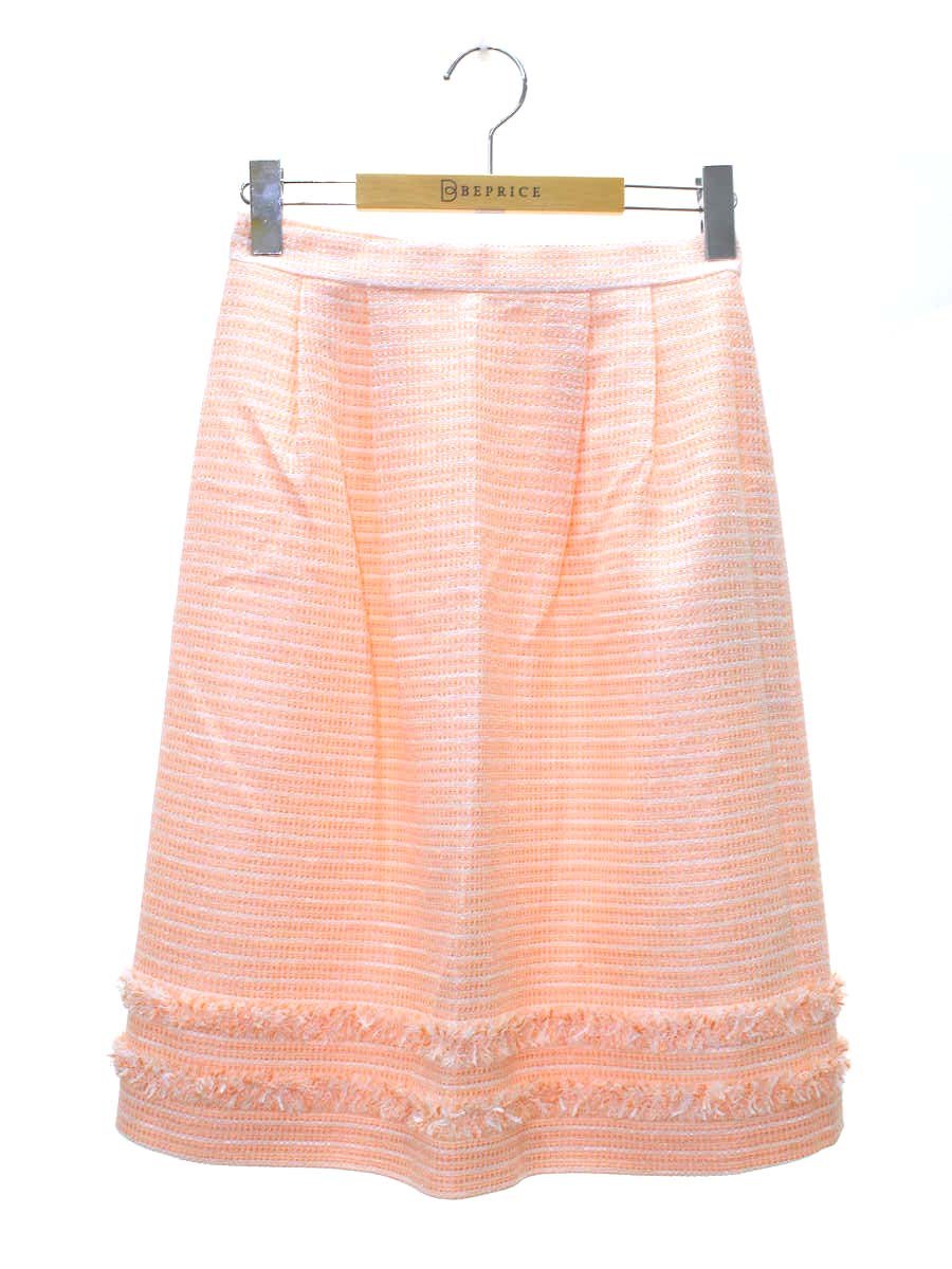 フランコフェラーロ フランコフェラーロ NWHHS-40360 スカート 2 ピンク ツイード IT8GLM7EXQLC