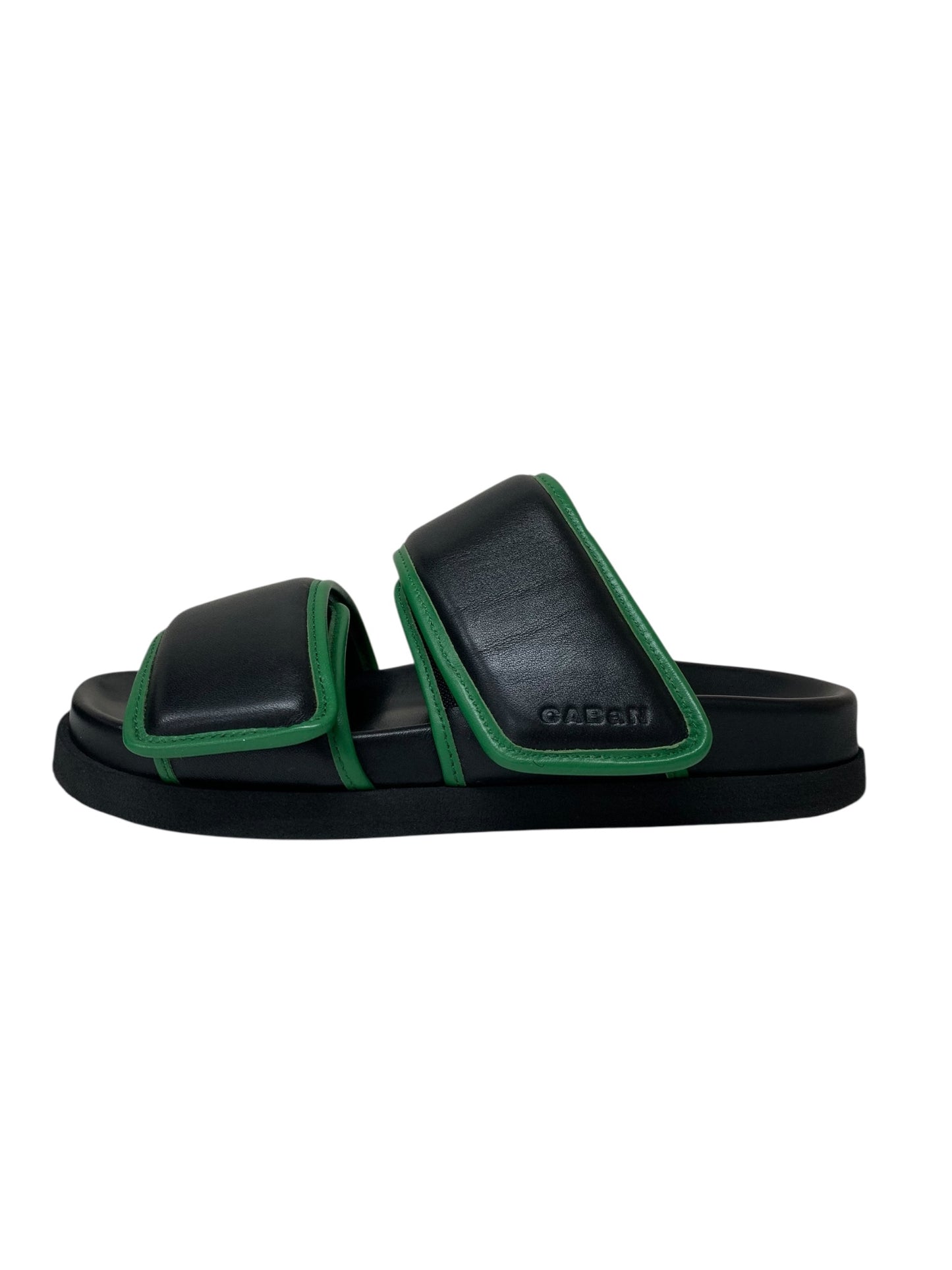 キャバン CABaN by Patricia Urquiola パイピングダブルストラップサンダル 49013101006 41 ブラック ITYAZ9NK8I58 【SALE】