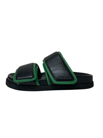 キャバン CABaN by Patricia Urquiola パイピングダブルストラップサンダル 49013101006 41 ブラック ITYAZ9NK8I58 【SALE】