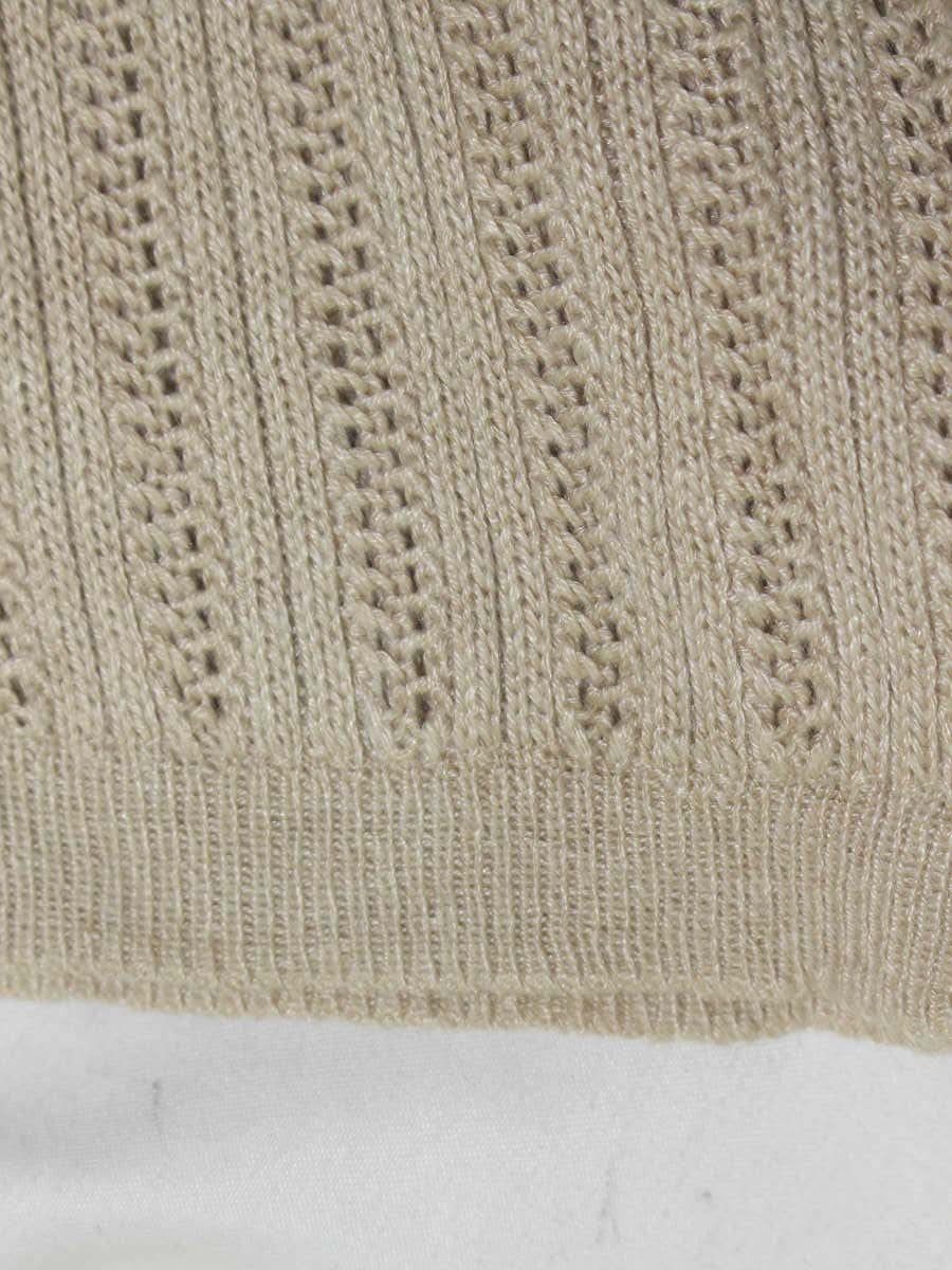 マックスマーラステュディオ 634107410750 カーディガン S ベージュ ITF61MSBSGH1