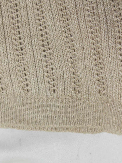 マックスマーラステュディオ 634107410750 カーディガン S ベージュ ITF61MSBSGH1