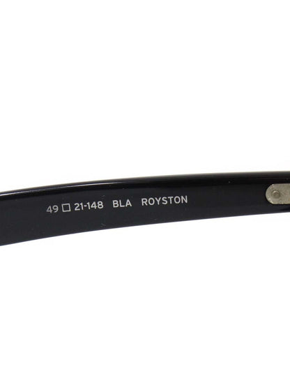 バートンペレイラ ROYSTON メガネ 眼鏡 ブラック セルフレーム フルリム ウェリントン ITZCXPYNODCU 【SALE】