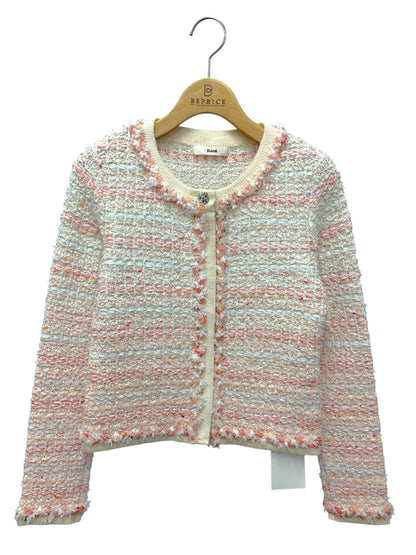 ルネ 6012210 ジャケット 34 ピンク ツイード ラメ IT23Y5Z73QQQ