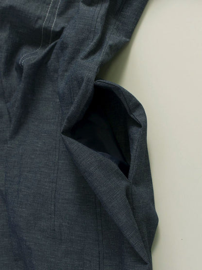 エムズグレイシー 111344 ワンピース 36 ネイビー パフスリーブ ステッチ ITN0BIP6J90M