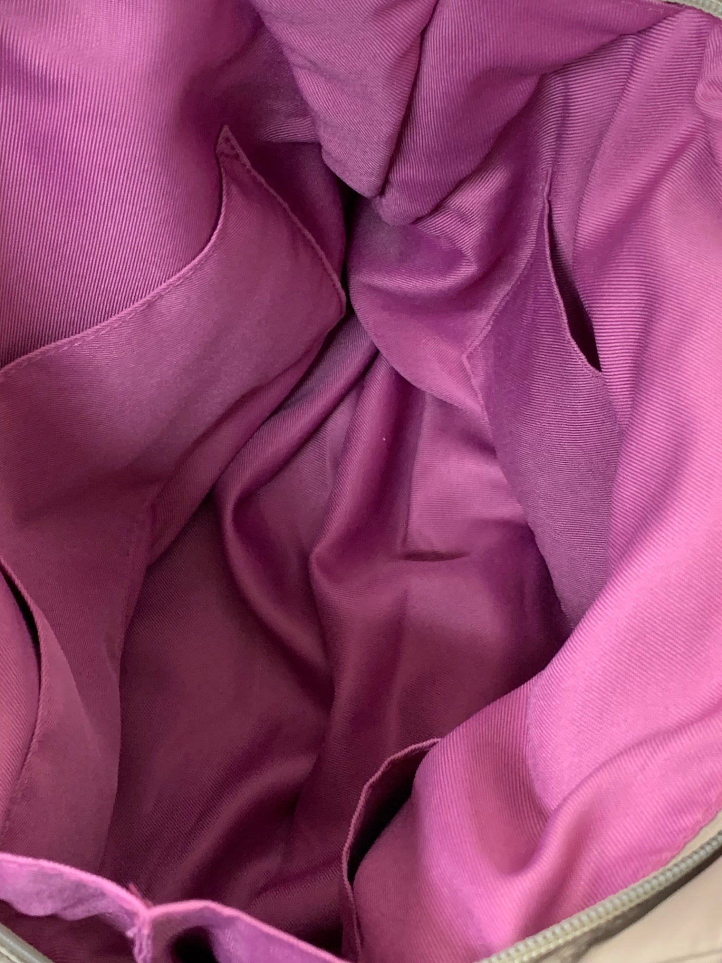 エムズグレイシー 194507 トートバッグ ベージュ リボンモチーフ ナイロン ITGC666PFR32