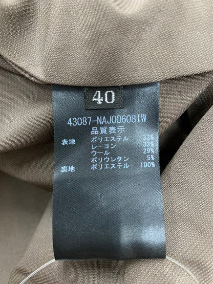 フォクシーニューヨーク Jacket San Marco 43087 ジャケット 40 ブラウン ITZ0KM54990A