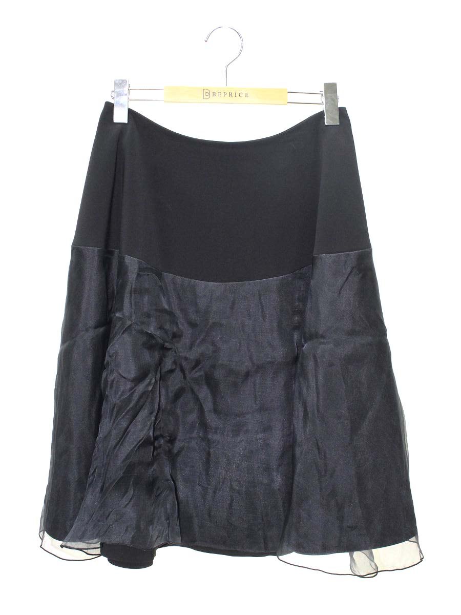 フォクシーニューヨーク collection Skirt 37007 スカート 40 ブラック IT5EFTN892Y4 【SALE】