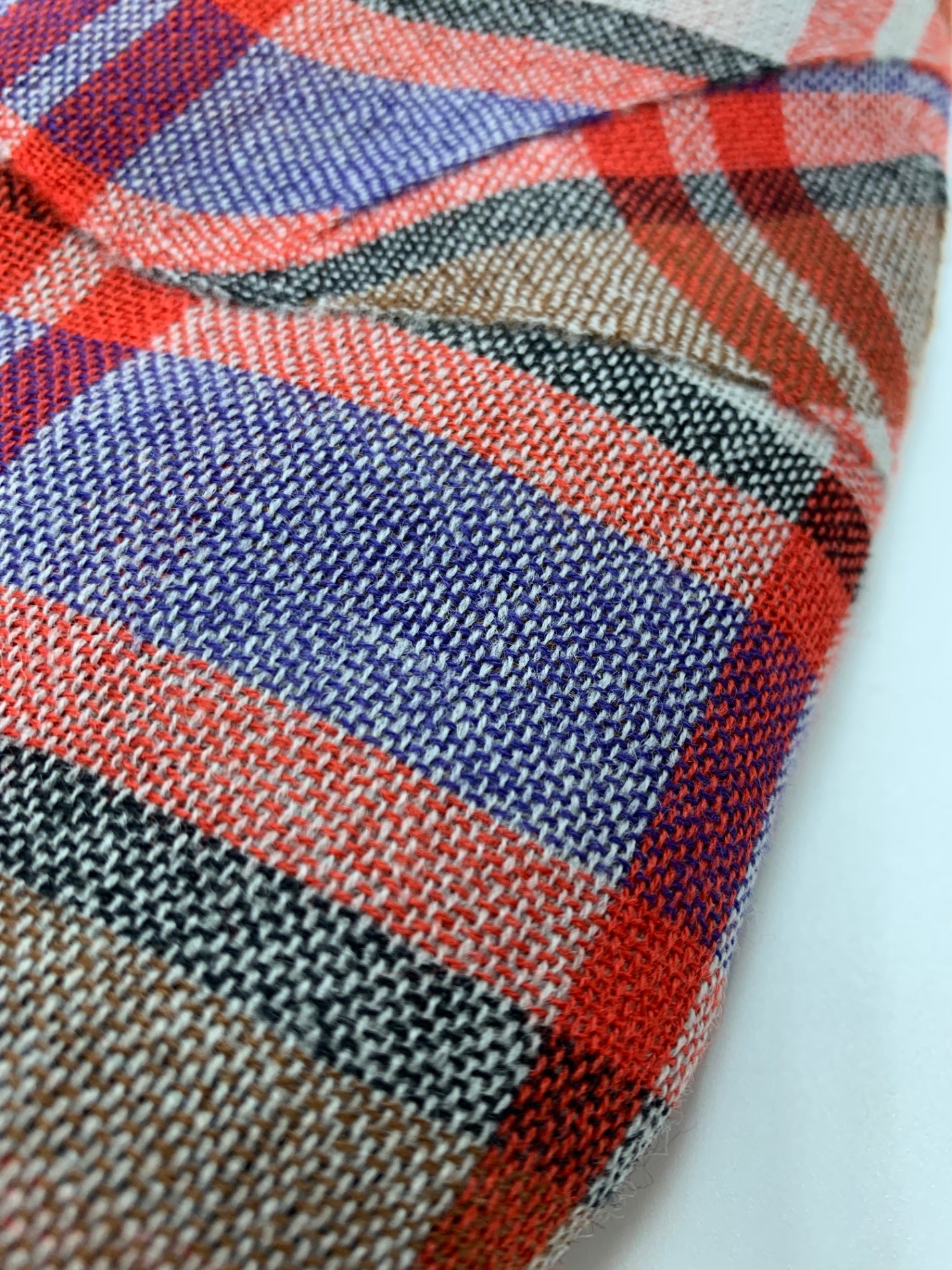 イッセイミヤケ ME23FD115 テーラードジャケット 1 レッド 3B チェック 変形 ITABVD0PZGOK