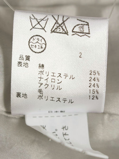 トッカ OPTOGA0280 ワンピース 2 ブラック ツイード IT0KY09D2WWN