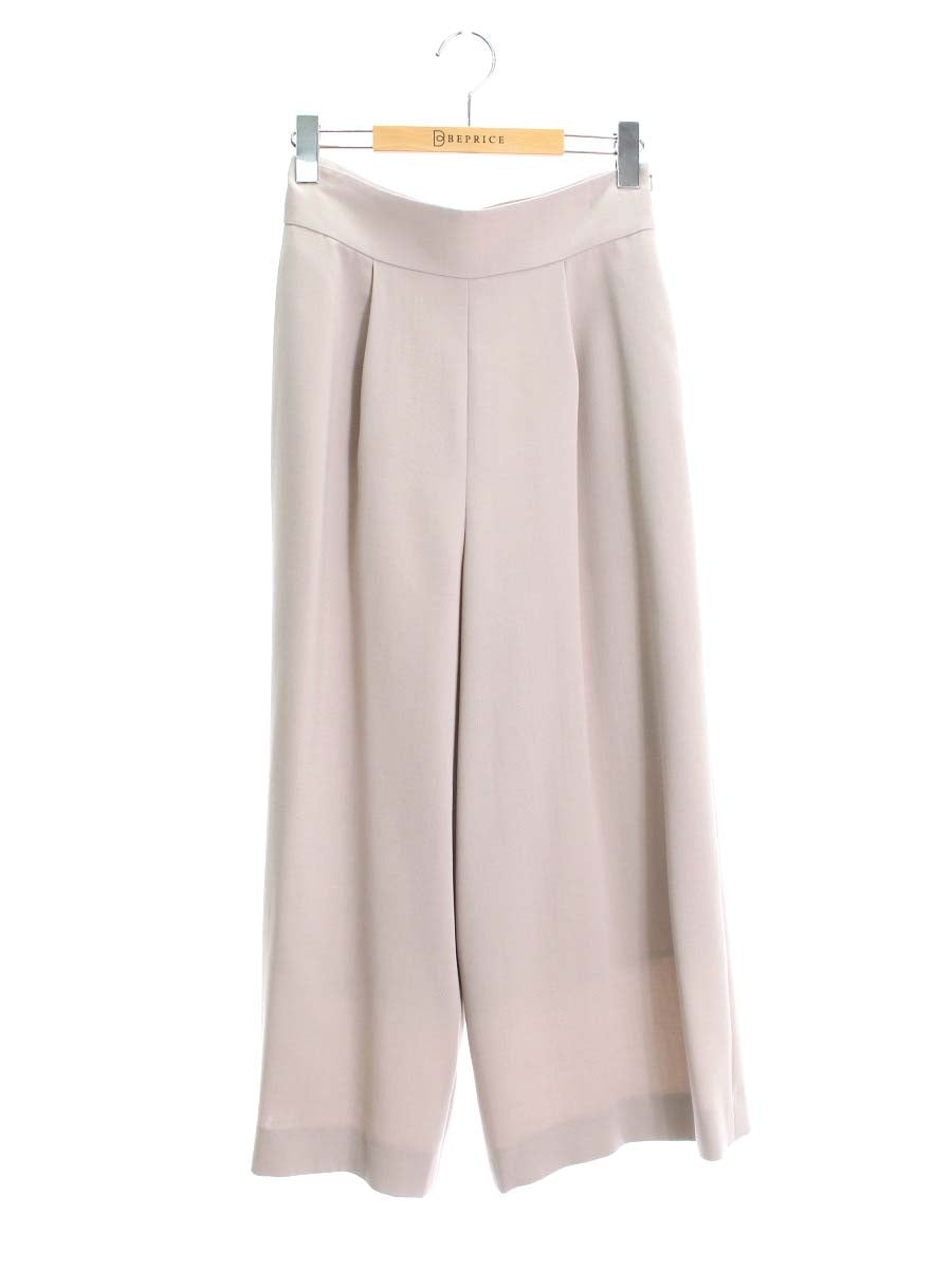 フォクシーブティック PANTS ARPEGGIO 42380 パンツ 38 ベージュ タック ITOJ45R7R4BE