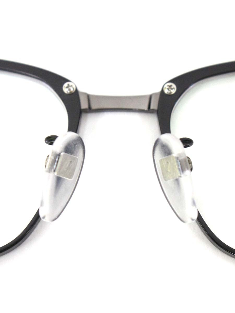 ゴールドファイル GPE5026 メガネ ブラック チタニウム ウェリントン ITH2TY1M5HZE