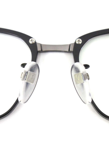 ゴールドファイル GPE5026 メガネ ブラック チタニウム ウェリントン ITH2TY1M5HZE