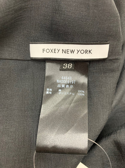 フォクシーニューヨーク Sarasara Dress 44648 38 ネイビー ITNNLKA9YZ0K 【SALE】