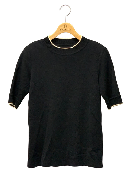 フォクシーブティック Top Ann 37106 ニット 38 ブラック IT7HNCCY78MY