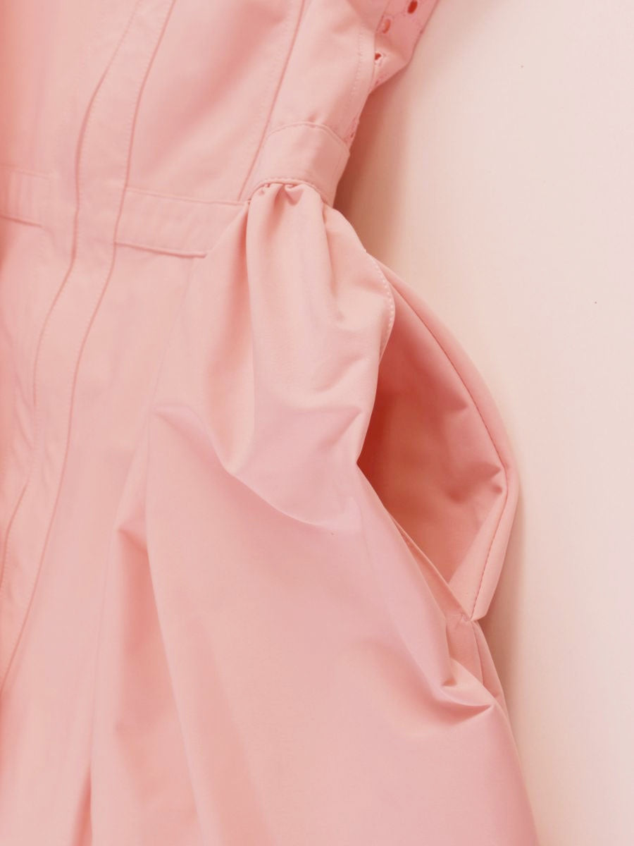 ルネ プリマコート レディエンブロイダリー 6718120 34 ピンク 刺繍 リボン ITDDBDNY6EYH