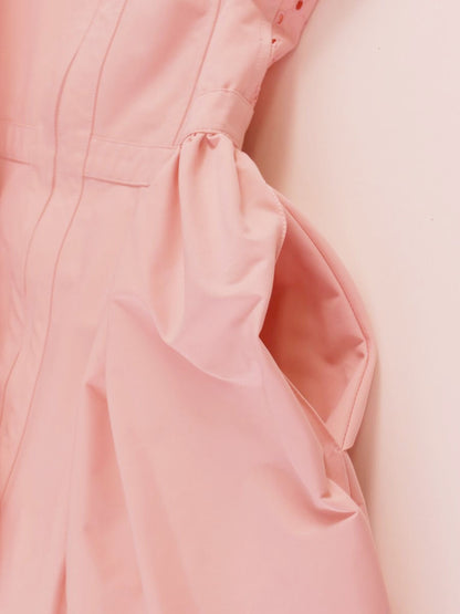 ルネ プリマコート レディエンブロイダリー 6718120 34 ピンク 刺繍 リボン ITDDBDNY6EYH