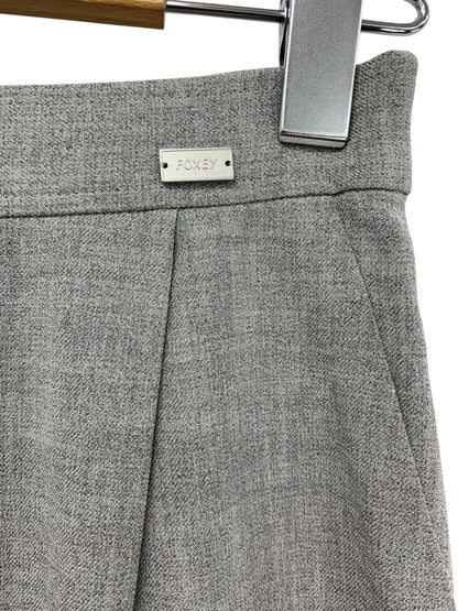 フォクシーブティック Washable Wide Pants 41541 パンツ 38 グレー ITRF92FXFH8R