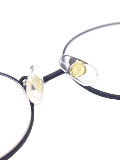 ツブラ T-08 メガネ ネイビー メタルフレーム フルリム ボストン ITPBBOB3UFED 【SALE】