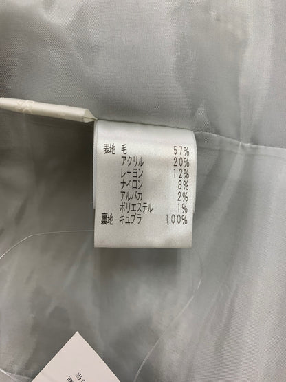 ルネ コート 36 ブルー TISSUE社製ツイード フリンジ ITHN428KELN0