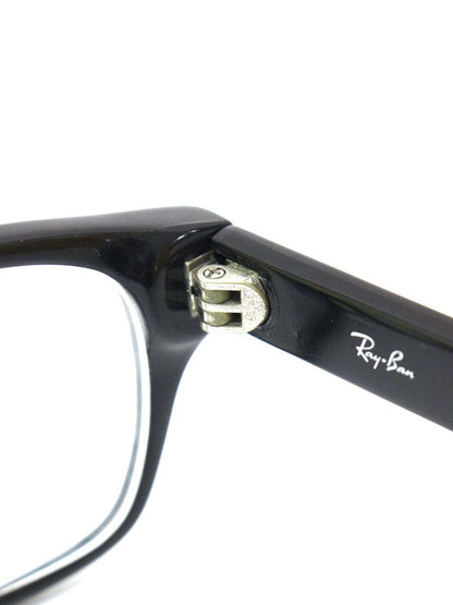 レイバン RB5222 メガネ ブラック セルフレーム フルリム ウェリントン ITREFLTIK7C0 【SALE】