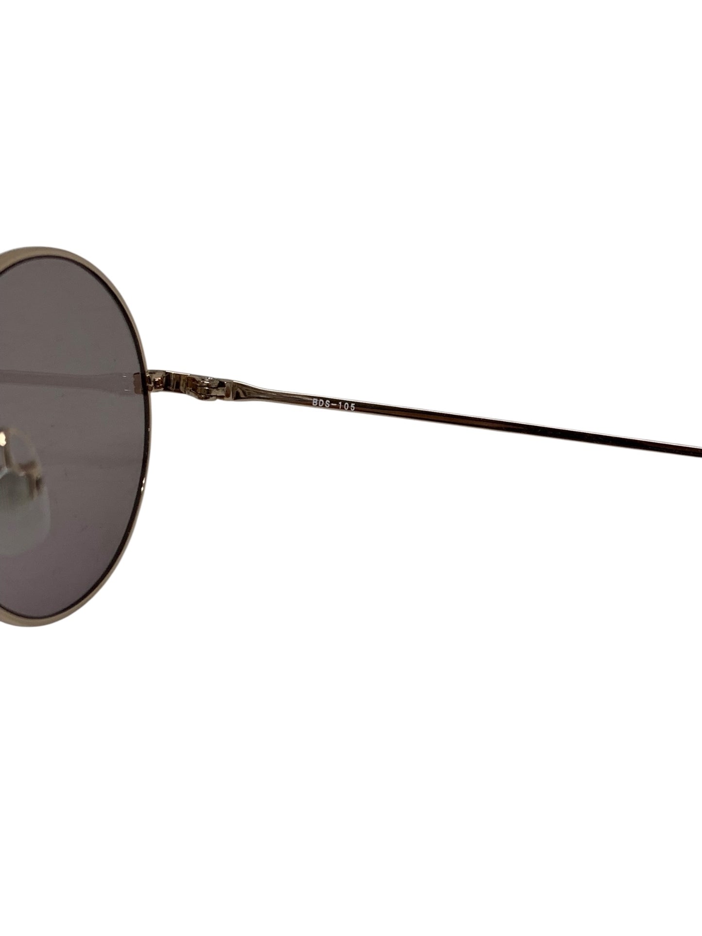 ビームス デザイン BDS-105 サングラス ブラウン メタルフレーム ラウンド ITL4CG1CHT3U