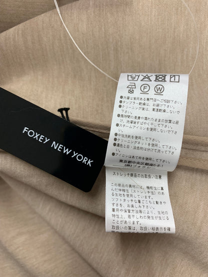 フォクシーブティック Astoria アストリア 45461 ジャケット 38 ベージュ ジップアップ ITRTS6MGPM0W
